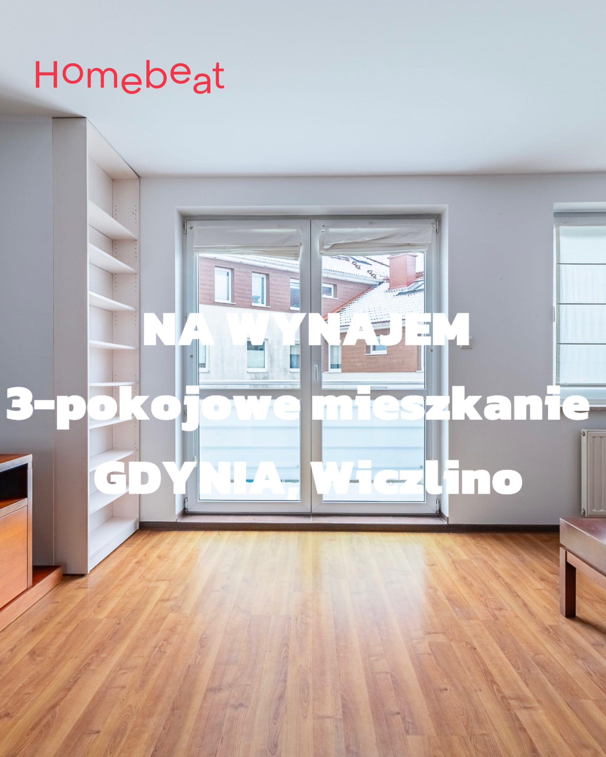 MIESZKANIE NA WYNAJEM / 3-pokoje / 64 m2 / GDYNIA Wiczlino