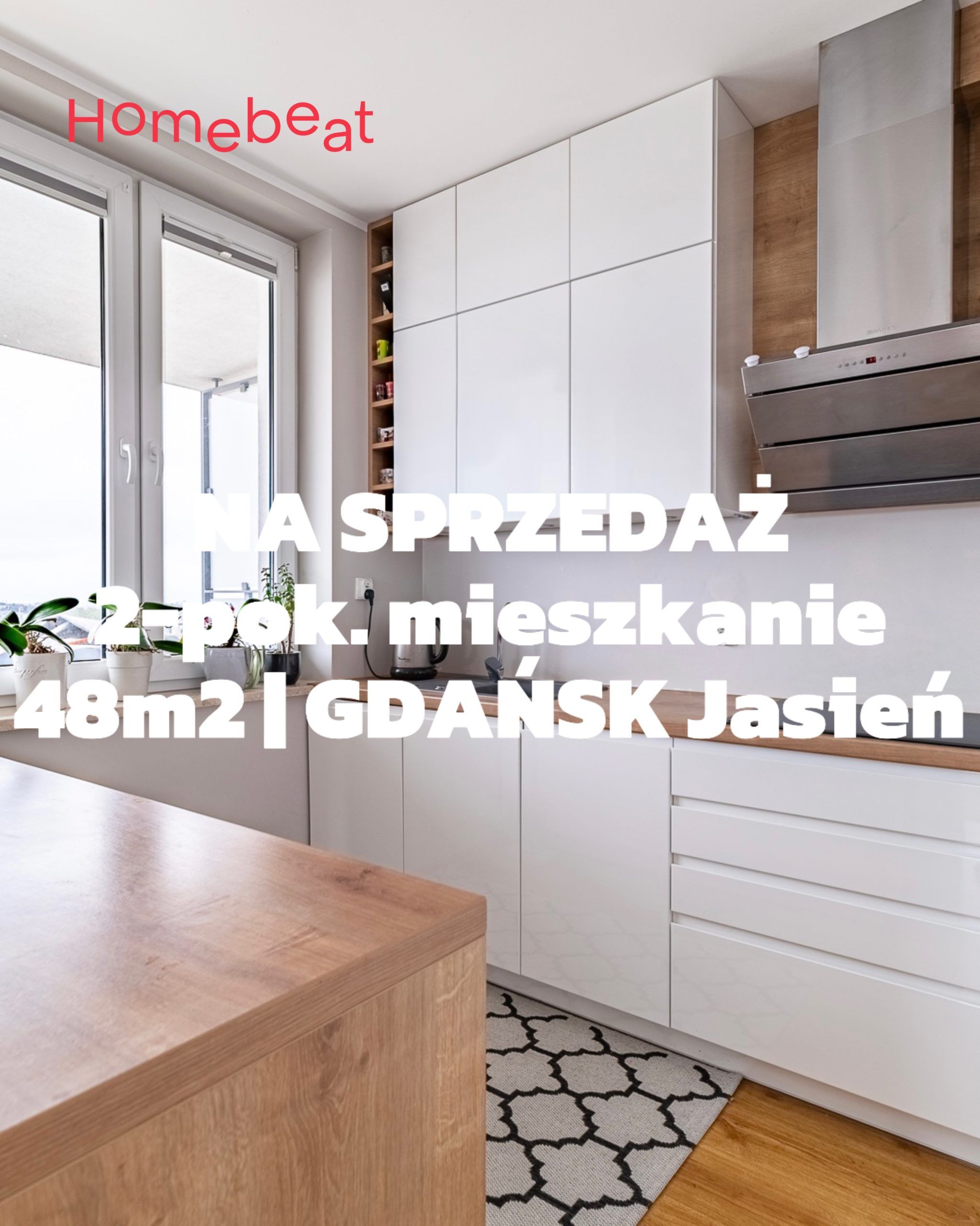 MIESZKANIE NA SPRZEDAŻ / 2 pokoje / 48,2 m2 / GDAŃSK Jasień