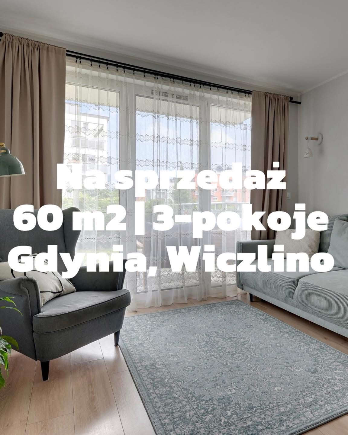 NOWA OFERTA W PORTFOLIO HOMEBEAT MIESZKANIE NA SPRZEDAŻ – Gdynia Wiczlino, 3 pokoje z ogrodem
