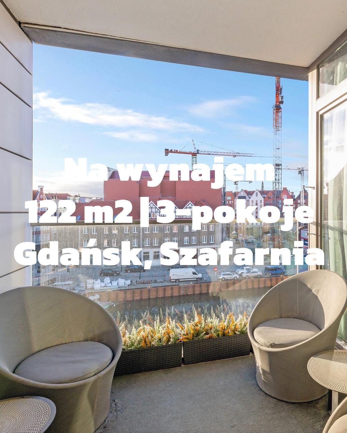 NOWA OFERTA W PORTFOLIO HOMEBEAT APARTAMENT NA WYNAJEM – Gdańsk, ul. Szafarnia. WIDOK NA MOTŁAWĘ !!
