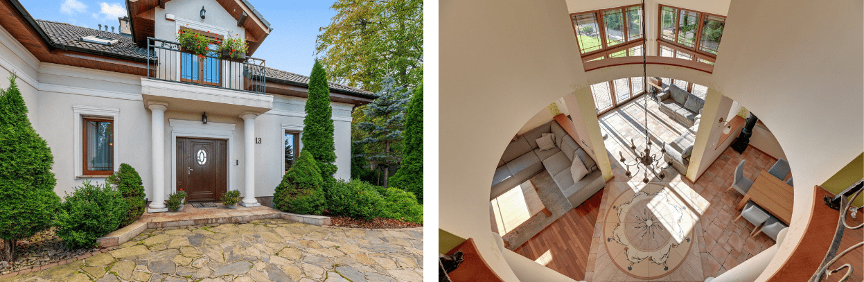 domy z ogrodem w gdańsku